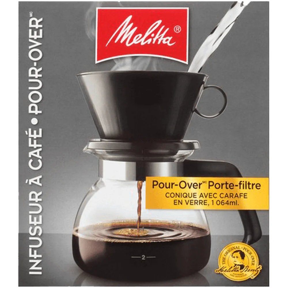 Melitta Pour-Over & Glass Carafe Set 36oz