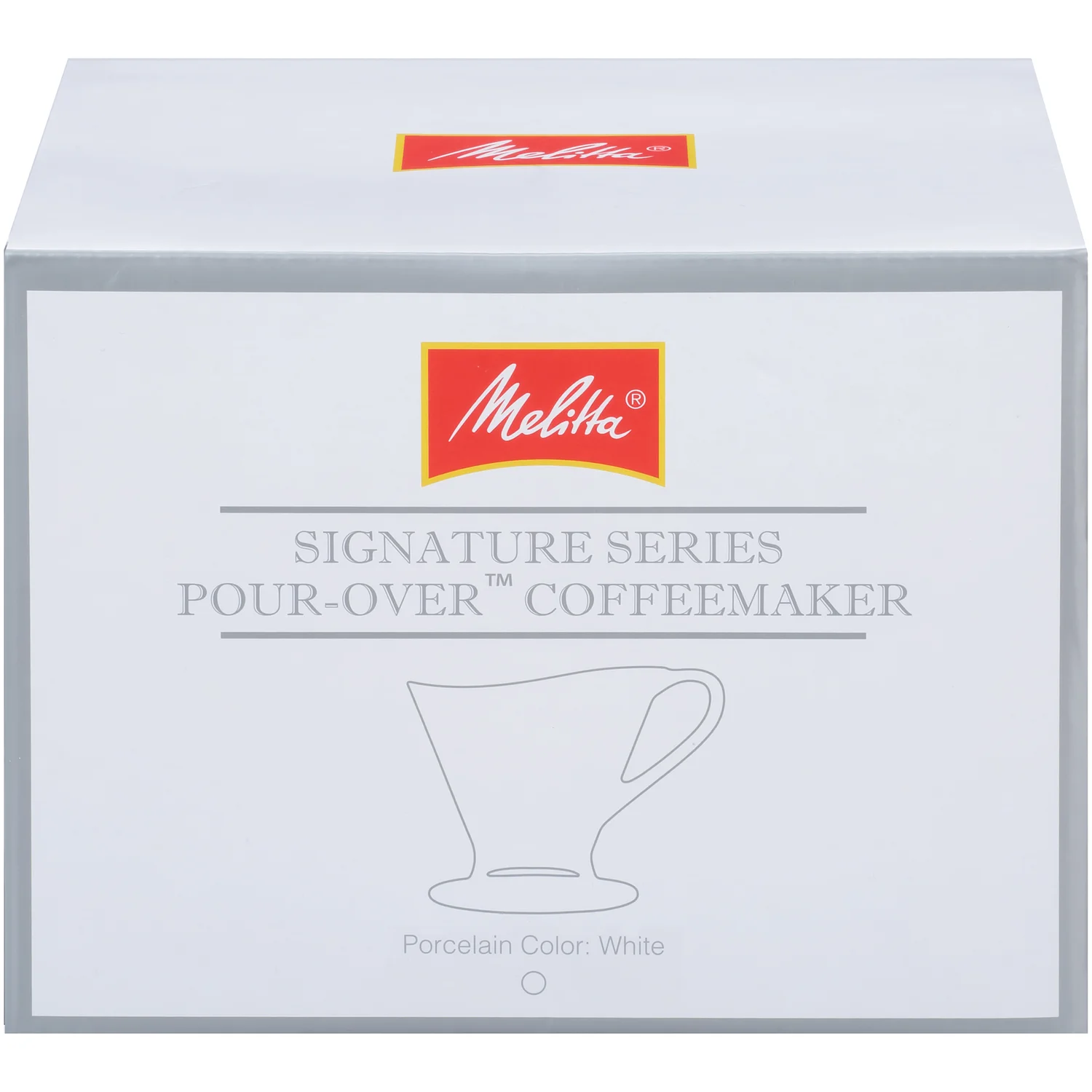 Melitta Signature Series Pour-Over Porcelain White