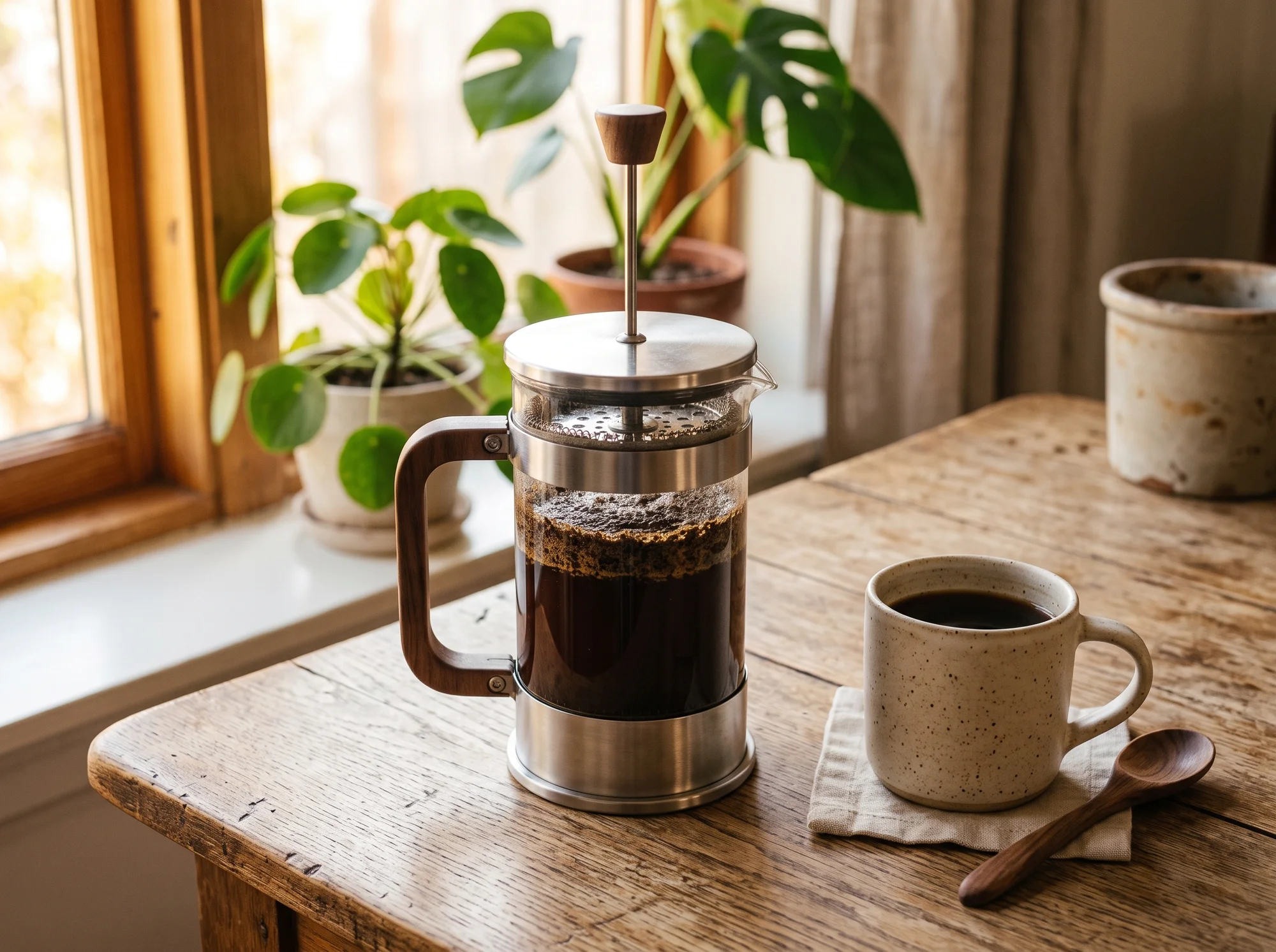 French press